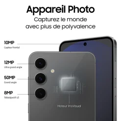 Galaxy S24FE 5G 256Go -Graphite