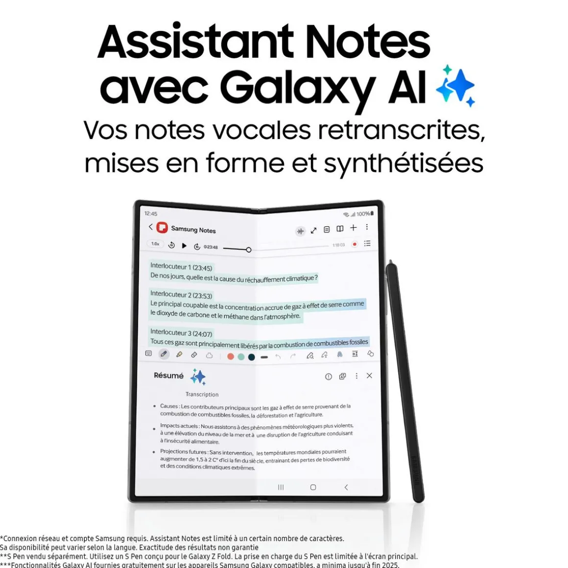 Galaxy Z Fold6 512Go - Rose