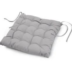 Galette de Chaise Matelassée Essentiel 40x40cm Gris