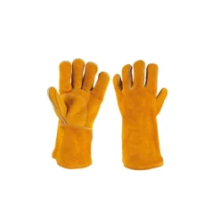 Gants KS TOOLS - En cuir - Court - Pour soudeur - Taille L - 985.7035