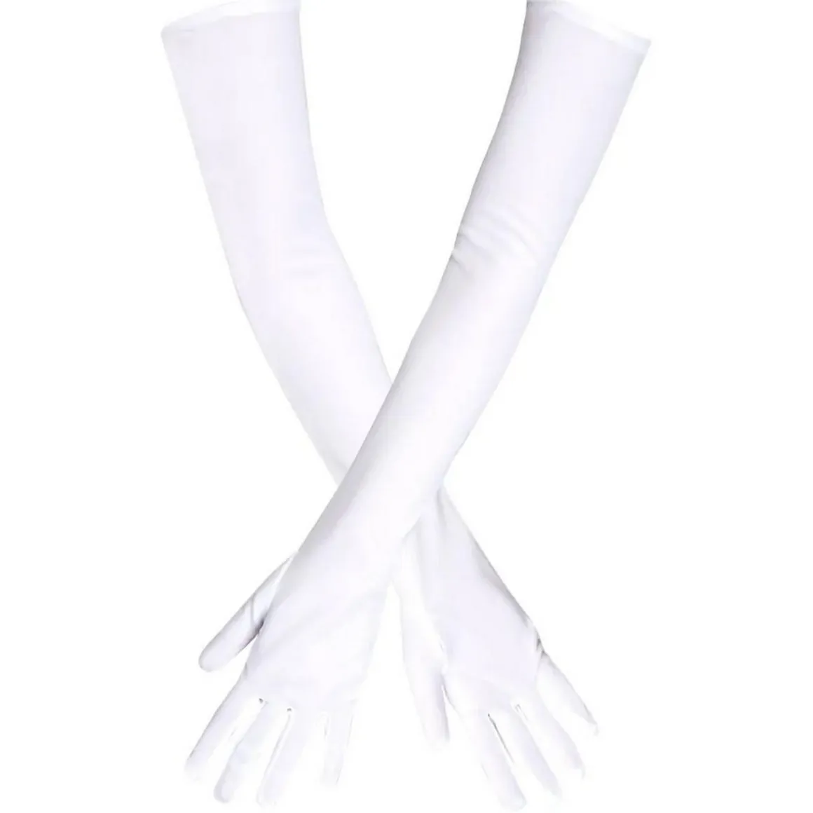 Gants Longs Blanc