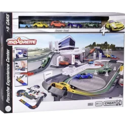 Garage Porsche avec piste Majorette - Le centre d'expérience