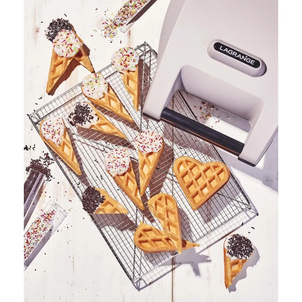 Gaufrier 19332 - Gris perlé