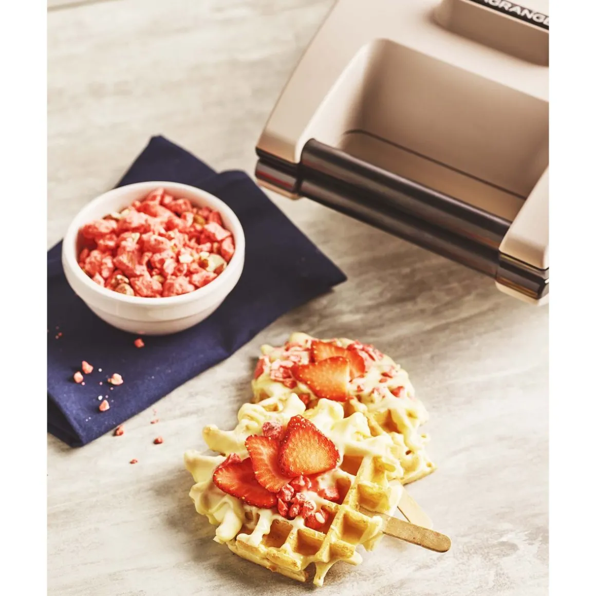 Gaufrier 19332 - Gris perlé