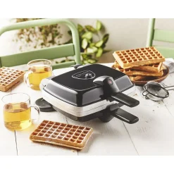 Gaufrier 2 en 1 39425 - Noir