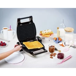 Gaufrier croque-monsieur 3-en-1 019632 - Gris