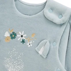 Gigoteuse d'hiver en velours avec manches amovibles Alma