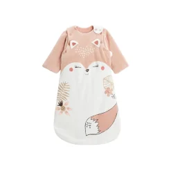 Gigoteuse d'hiver en velours avec manches amovibles Machu Picchu