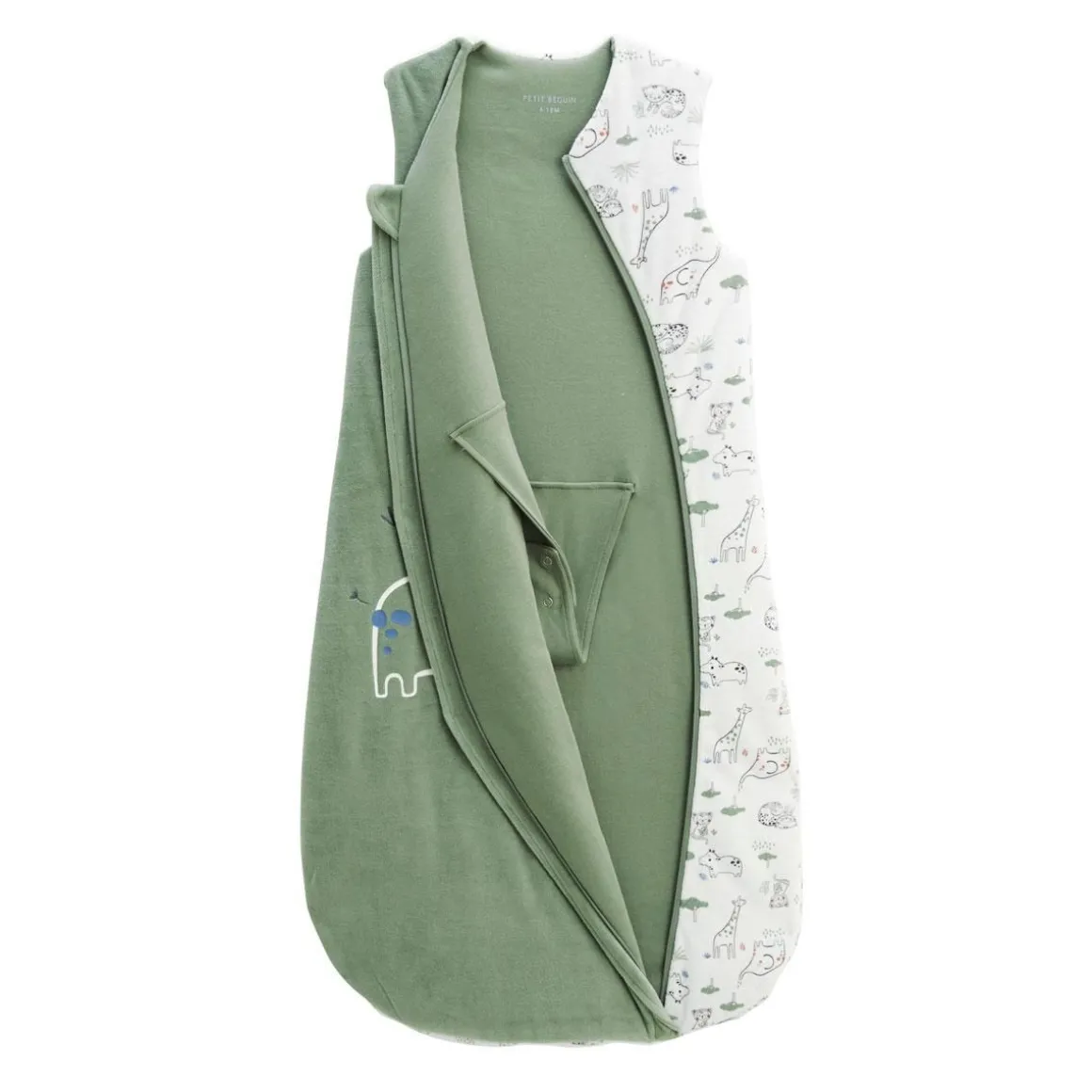 Gigoteuse d'hiver en velours Crazy Safari