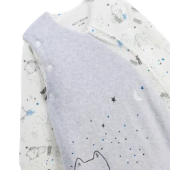 Gigoteuse d'hiver en velours avec manches amovibles Chatmallow