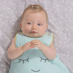 Gigoteuse réversible en mousseline Demi Lune