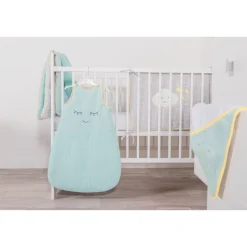 Gigoteuse réversible en mousseline Demi Lune