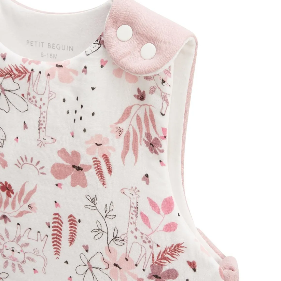 Gigoteuse TOG 2 en gaze de coton Petit Safari