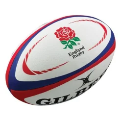 GILBERT Ballon de rugby REPLICA - Taille Midi - Angleterre