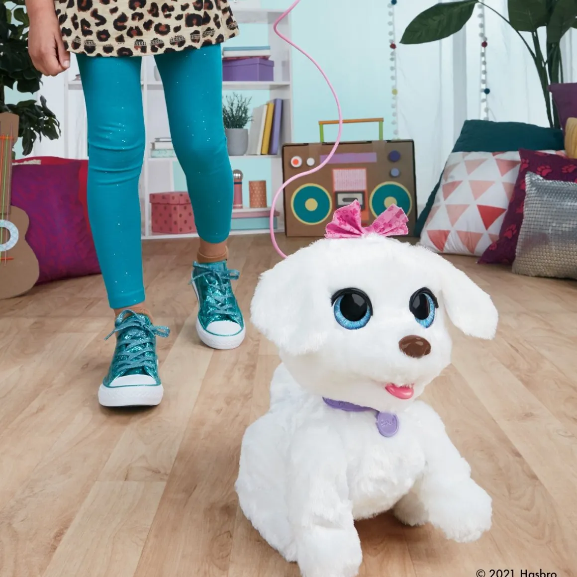 Gogo mon chiot qui danse