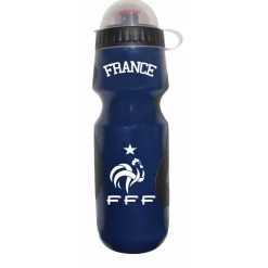 Gourde de sport - Fédération Française de Football - En plastique - Contenance : 600 ml