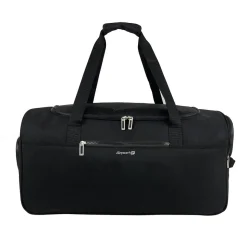 Grand Sac de voyage noir 60x32x30cm - 60L