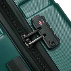 Grande Valise à roulettes rigide Vert ABS 66 x 47 x 27 cm AIRSHIP 2.0