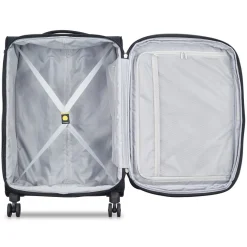 Grande Valise à roulettes rigide Ext Noir Polyester recyclé 68 x 45 x 29/32 cm PIN UP 6