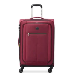 Grande Valise à roulettes rigide Ext Bordeaux Polyester recyclé 68 x 45 x 29/32 cm PIN UP 6