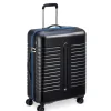 Grande Valise à roulettes rigide Noir ABS 66 x 47 x 27 cm IROISE