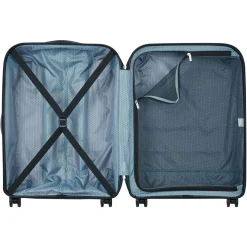 Grande Valise rigide 75 cm 8 roues BINALONG - bleu