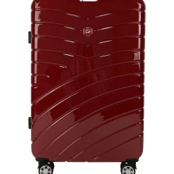 Grande Valise rigide 75 cm 8 roues WAVY POP - rouge
