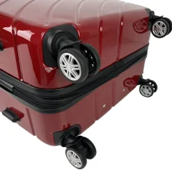 Grande Valise rigide 75 cm 8 roues WAVY POP - rouge