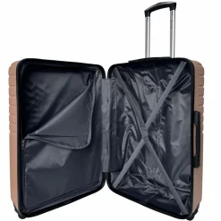 Grande Valise rigide 70cm 4 roues SPOTLIGHT - rose