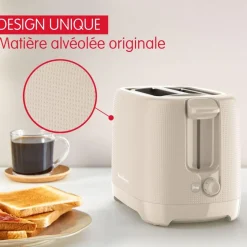 Grille-pain LT2M0B10 morning 2 fentes gris