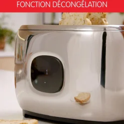 Grille-pains 2 fentes 1050w inox - LT883D10