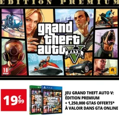 GTA 5 : Édition Premium Online Xbox One