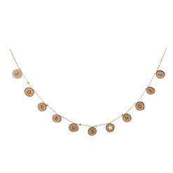 Guirlande de Noël design rondin Jeanne