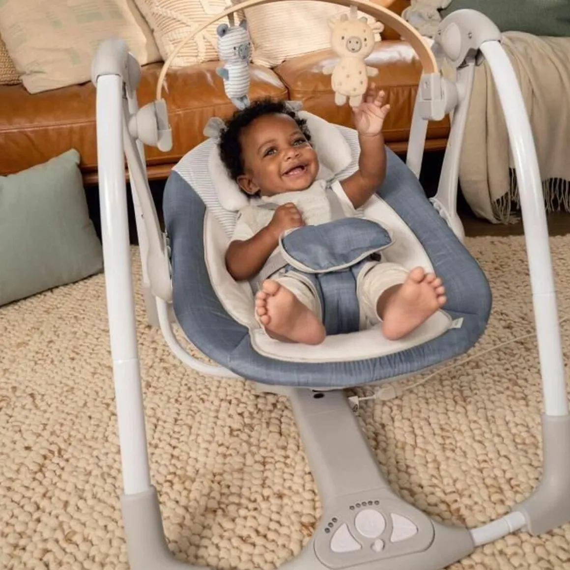 Hamac pour Bébé Ingenuity Bleu