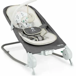 Hamac pour Bébé Ingenuity Happy Belly Gris