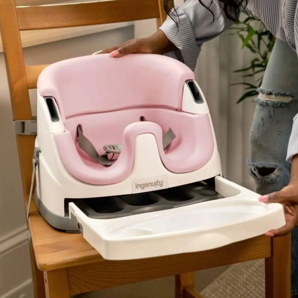 Hamac pour Bébé Ingenuity Rose