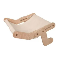 Hamac pour chats - KERBL - NAP - 42,5 x 47 cm - Bois massif - Surface réversible
