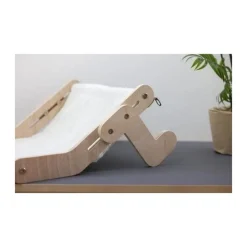 Hamac pour chats - KERBL - NAP - 42,5 x 47 cm - Bois massif - Surface réversible