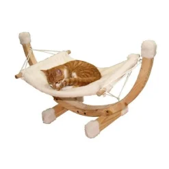 Hamac Siesta Blanc Pour Chat