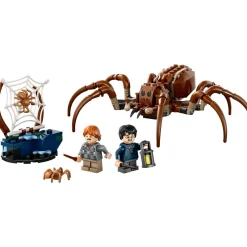 Harry Potter 76434 - Aragog dans la Forêt interdite - Set avec des Araignées - Figurines de Créatures Magiques - 2 Minifigurines des Personnages