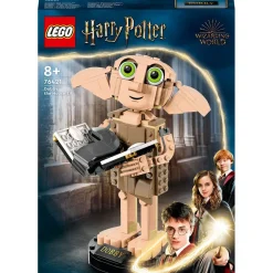 Harry Potter 76421 - Dobby l'Elfe de Maison, Jouet de Figurine et Accessoire de Décoration, Collection de Personnages