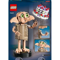 Harry Potter 76421 - Dobby l'Elfe de Maison, Jouet de Figurine et Accessoire de Décoration, Collection de Personnages