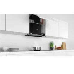 Hotte visière 60cm 620m3/h noir - DBB66AF60