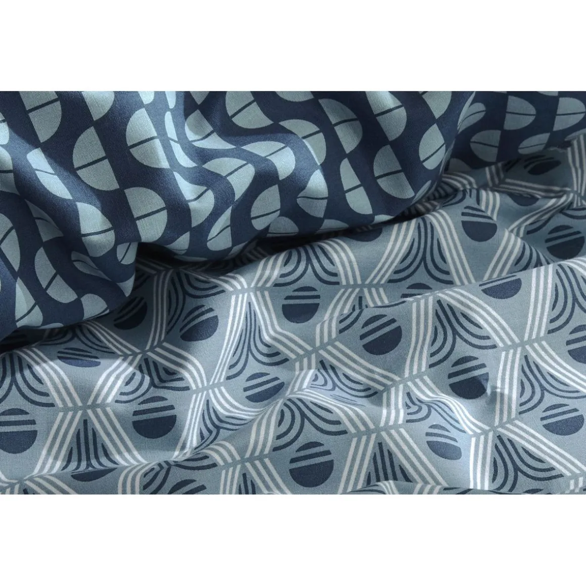 Housse de couette en coton imprimé 57 fils SAPHIRE