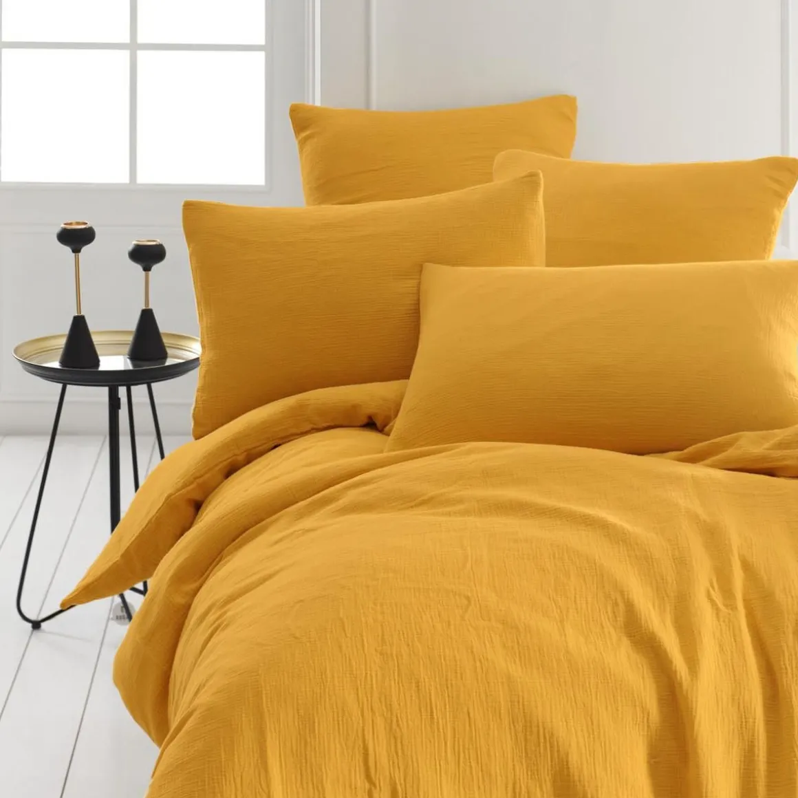 Housse de couette en gaze de coton LOFT