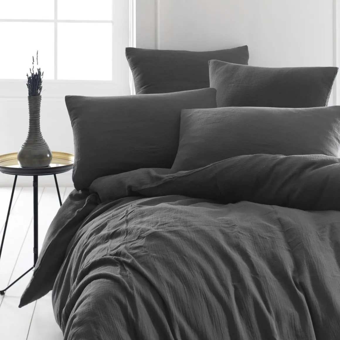 Housse de couette en gaze de coton LOFT