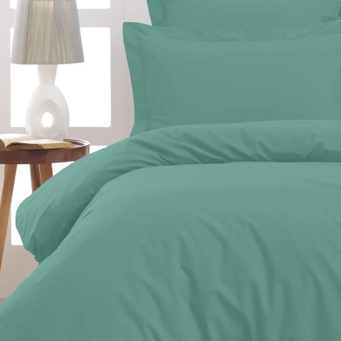 Housse de couette en percale coton SOFT PERCALE