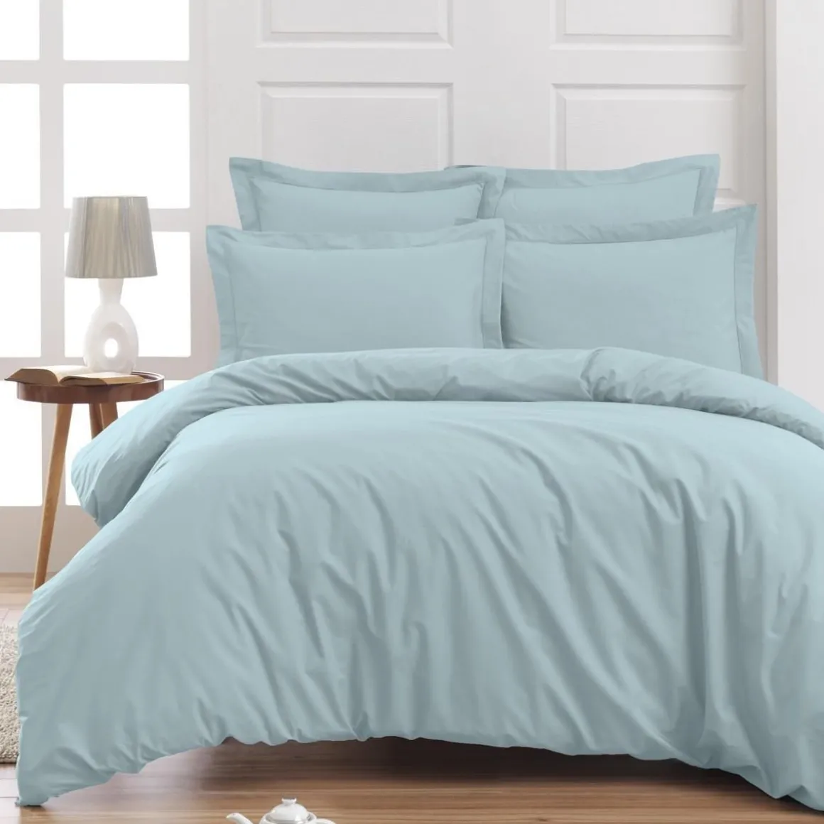 Housse de couette en percale coton SOFT PERCALE