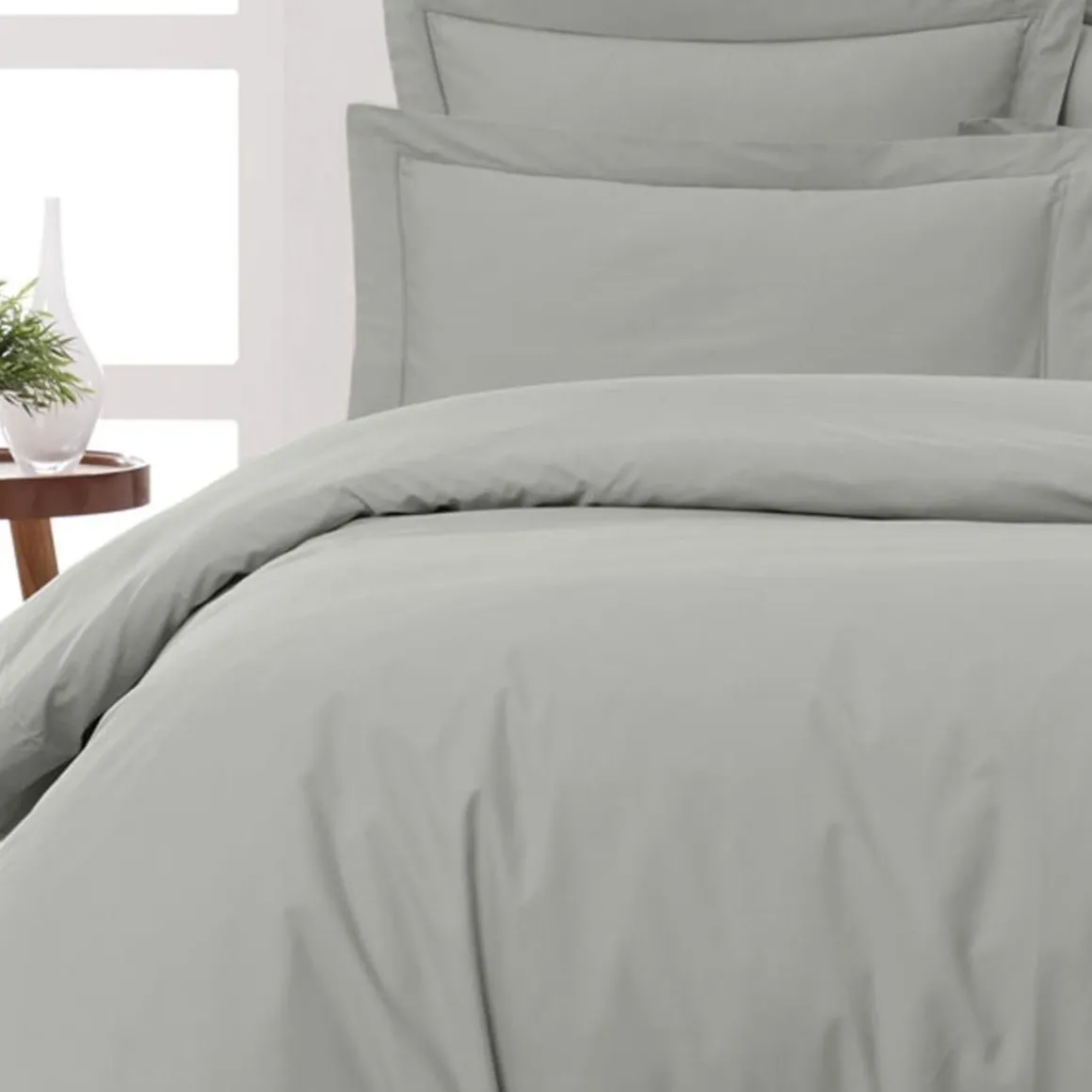 Housse de couette en percale coton SOFT PERCALE