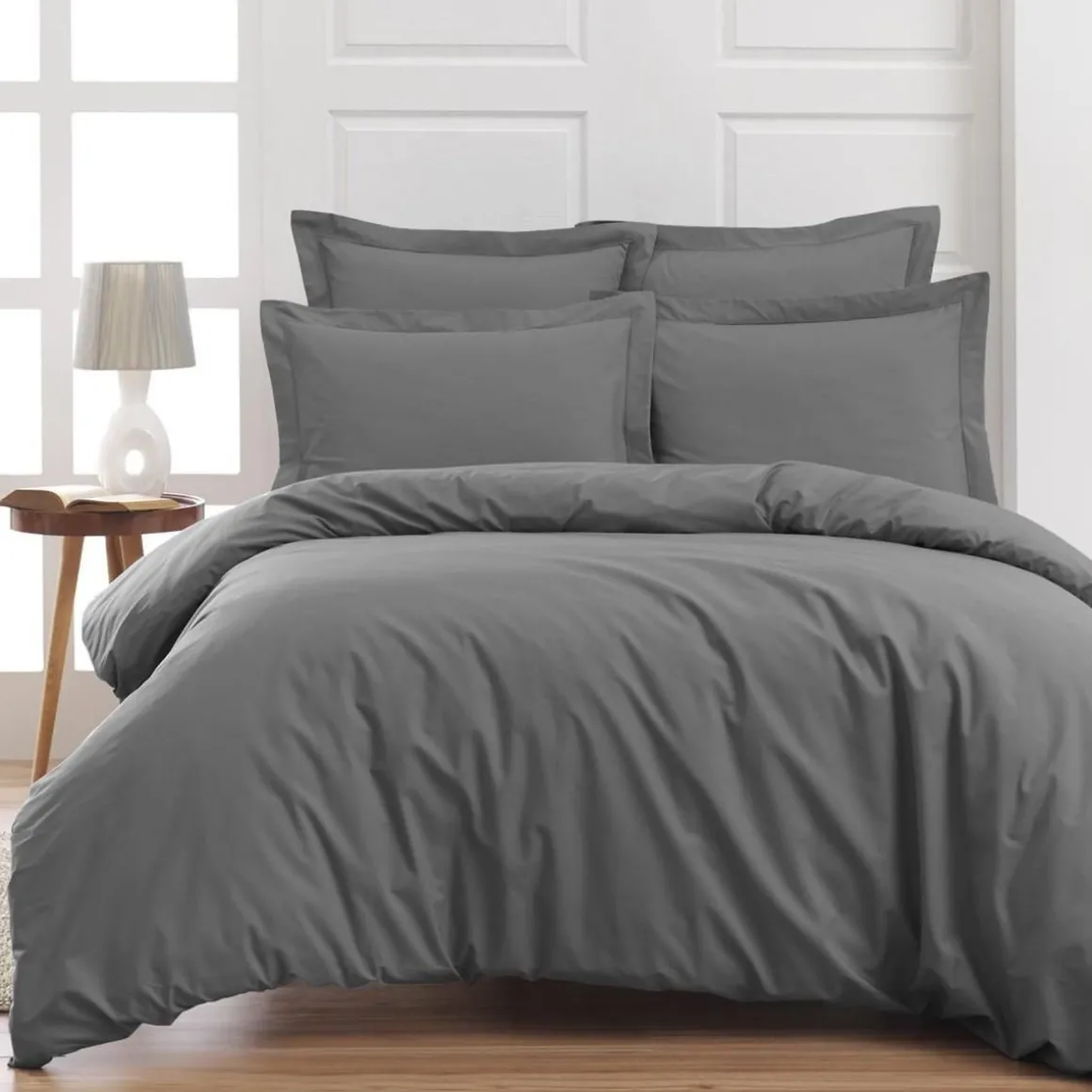 Housse de couette en percale coton SOFT PERCALE